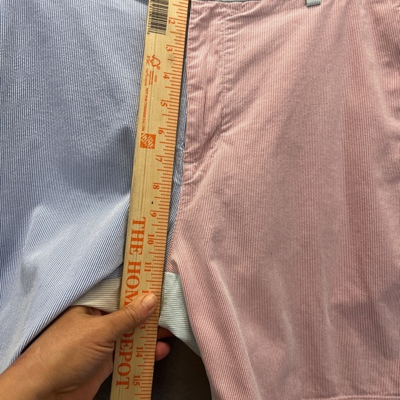 Vineyard Vines seersucker 
Breaker Shorts Colorblock, pockets, spring, Pastel - Picture 7 of 10